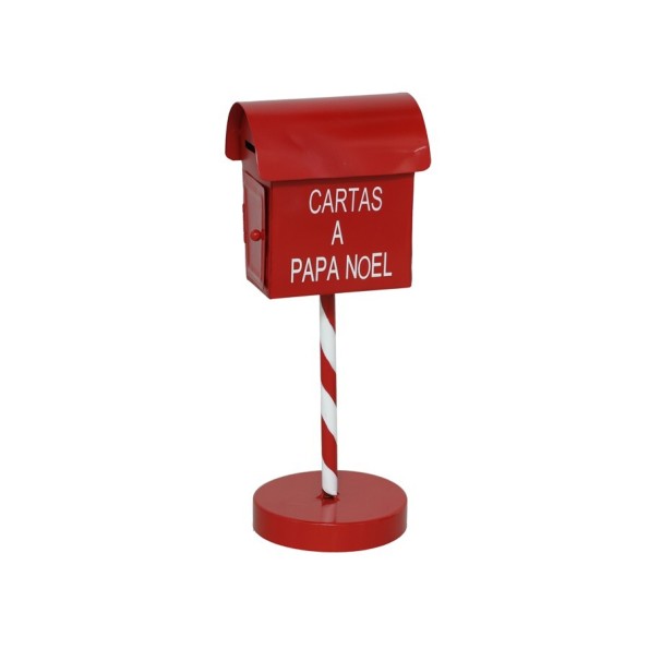 BUZON CARTAS A PAPA NOEL 11X9.5X27CM