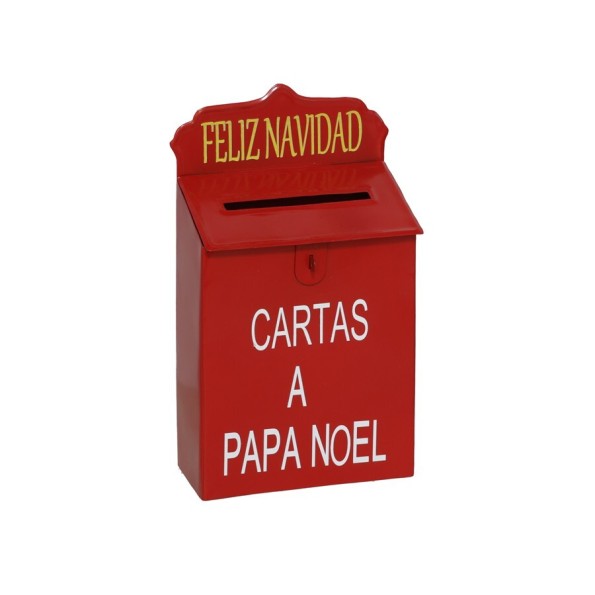 BUZON CARTAS A PAPA NOEL 13X8X25CM