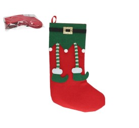 CALCETIN ELFHON 24X38CM ROJO