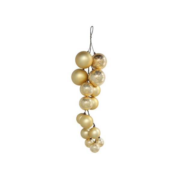 GUIRNALDA BOLAS 70CM ORO