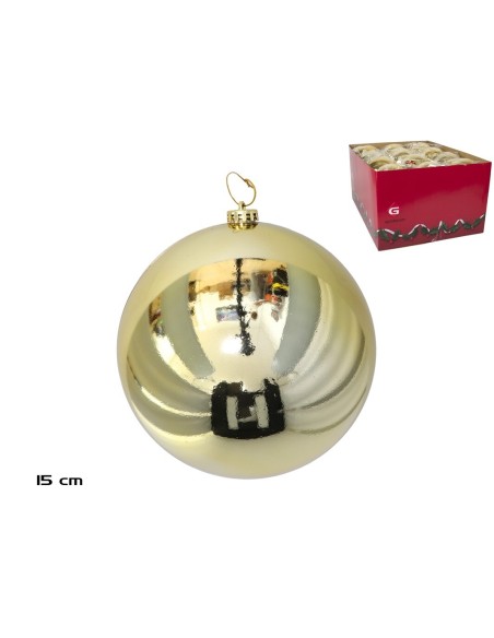 BOLA X1 15CM ORO BRILLO
