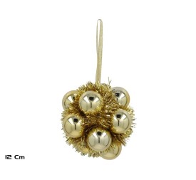 BOLA NAVIDAD 12CM DORADO SELMA