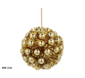 BOLA NAVIDAD 25CM DORADO SELMA