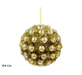 BOLA NAVIDAD 33CM DORADO SELMA