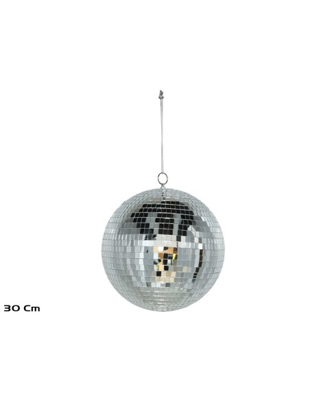 BOLA ESPEJO 30CM PLATA MIREIA