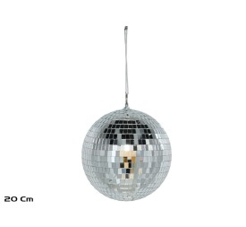 BOLA ESPEJO 20CM PLATA MIREIA
