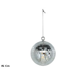 BOLA ESPEJO 15CM PLATA MIREIA