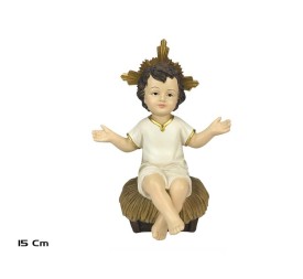 NIÑO JESUS SENTADO 10X9X15CM