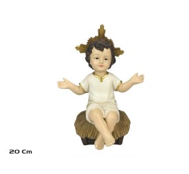 NIÑO JESUS SENTADO 14X11X20CM