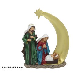NACIMIENTO CON ESTRELLA 17.6X7.6X22.2CM
