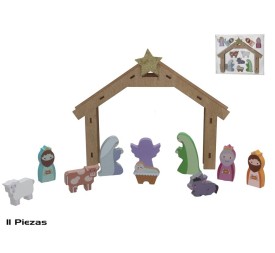 BELEN X 11 PIEZAS 6,9CM 30X3.5X23.5CM. BEHINE