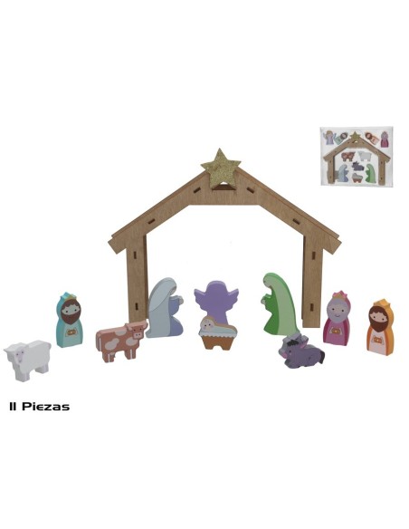 BELEN X 11 PIEZAS 6,9CM 30X3.5X23.5CM. BEHINE
