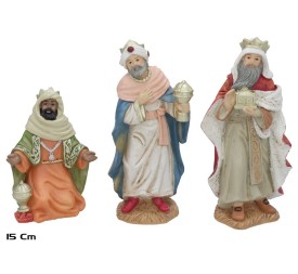 REYES MAGOS X3 15CM