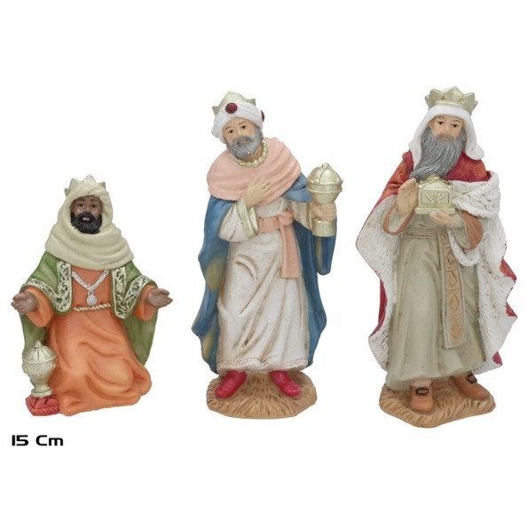 REYES MAGOS X3 15CM