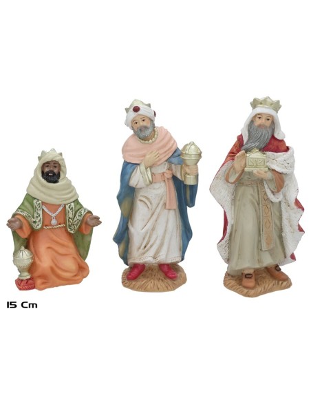 REYES MAGOS X3 15CM