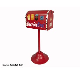 BUZON REAL METAL 16X12.5X32CM