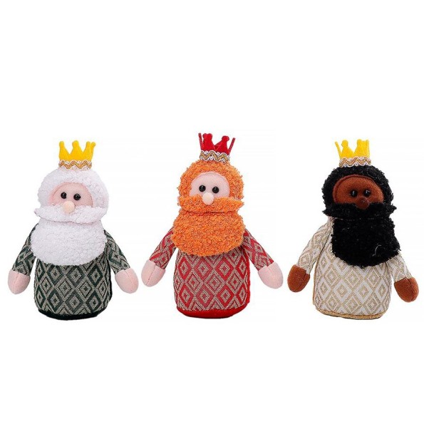 REY MAGO COLGANTE 3STD 11X5X15CM NORD