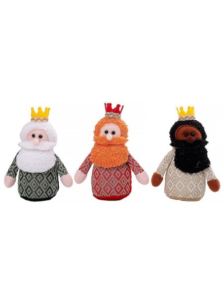 REY MAGO COLGANTE 3STD 11X5X15CM NORD