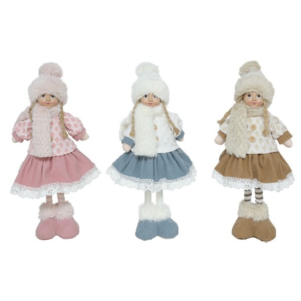 FIGURA TELA INFANTIL 3STD 18X16X38CM
