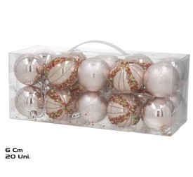 BOLA NAVIDAD X20 6CM PERLA