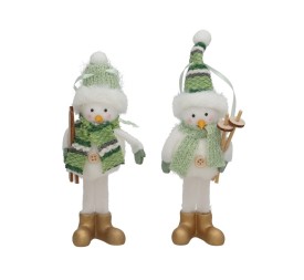 MUÑECO NIEVE 2 STD 7X4X18CM GINHY