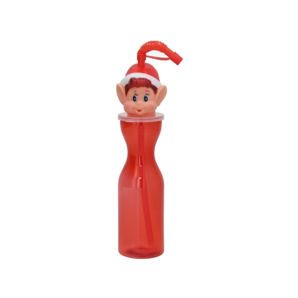 BOTELLA C/PAJITA 430ML ELFO CHIPPY
