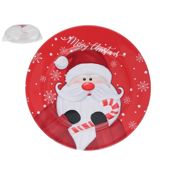 BAJOPLATO XMAS SANTA 33CM