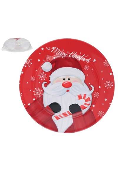 BAJOPLATO XMAS SANTA 33CM