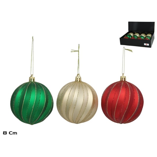 BOLA 8CM 3 STD. CHIARA