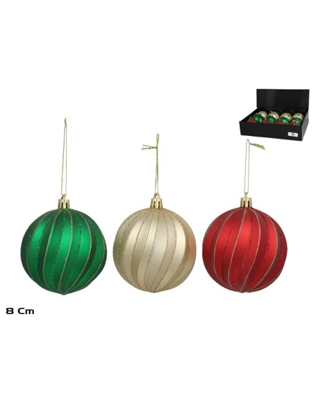 BOLA 8CM 3 STD. CHIARA