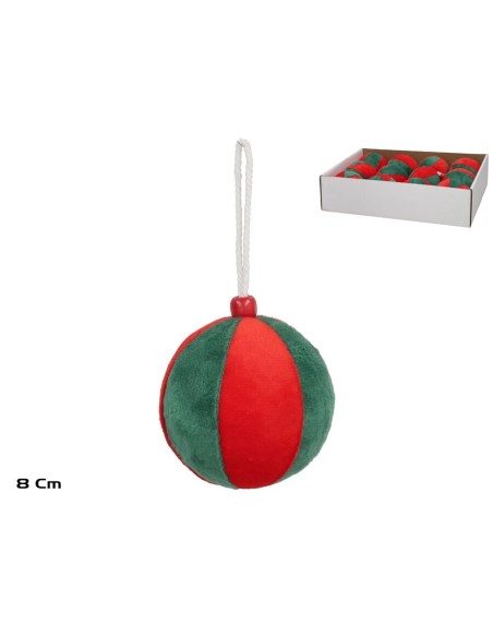 BOLA NAVIDAD 8CM CANDYH