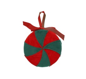BOLA NAVIDAD 14X14X3.5CM CANDYH
