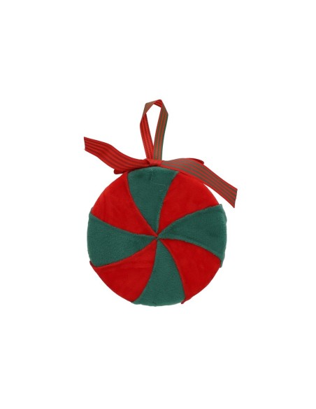 BOLA NAVIDAD 14X14X3.5CM CANDYH
