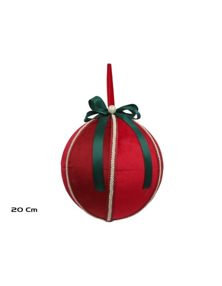 BOLA NAVIDAD 20CM NORA
