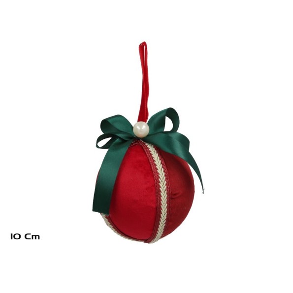 BOLA NAVIDAD 10CM NORA