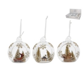 COLGANTE BOLA XMAS 8.5X8CM CAMIH