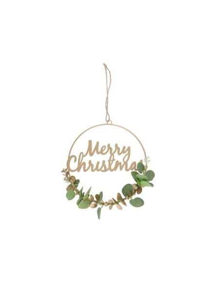 LETRERO MERRY CHRISTMAS 22X21X4CM FAEL