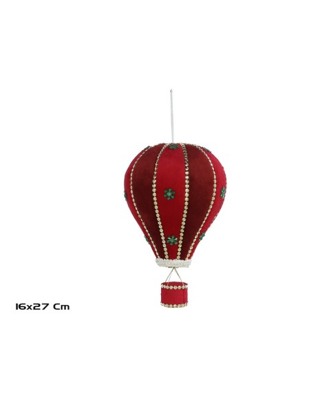 GLOBO AEROSTATICO 16X27CM ROMIE
