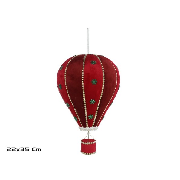 GLOBO AEROSTATICO 22X35CM ROMIE