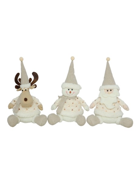 MUÑECO  3 STD BLANCO 20X22X40CM LARS