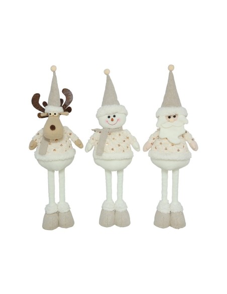 MUÑECO  3 STD BLANCO 20X14X45/70CM LARS