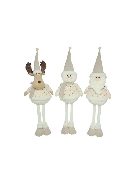 MUÑECO 3 STD BLANCO 25X14X61/95CM LARS