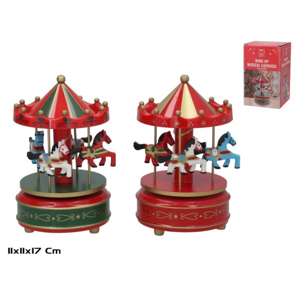 CARRUSEL MUSICAL 2STD 11X11X17CM