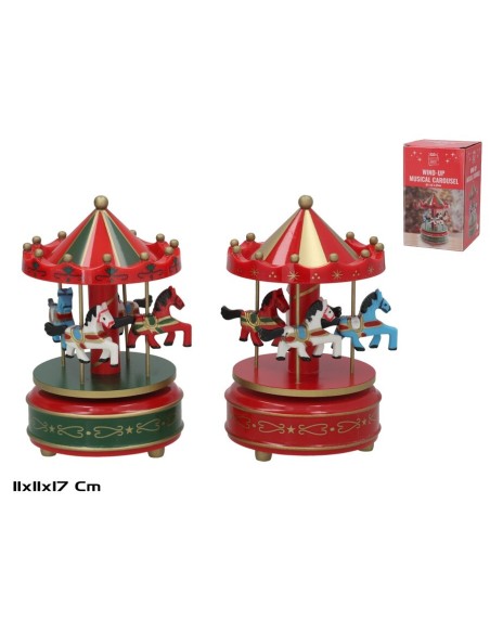CARRUSEL MUSICAL 2STD 11X11X17CM