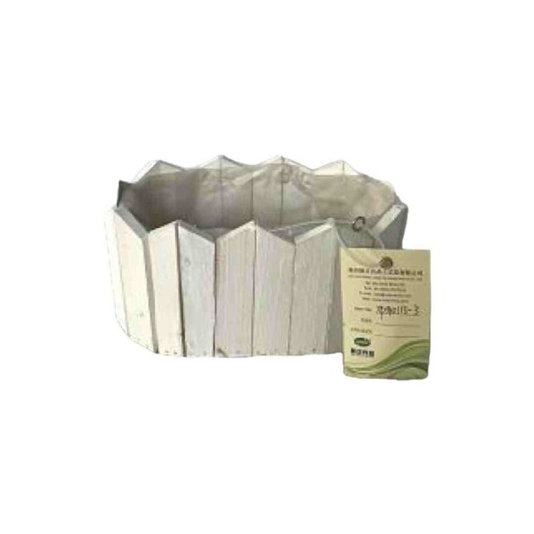 JARDINERA MADERA COLOR BLANCO (6564)