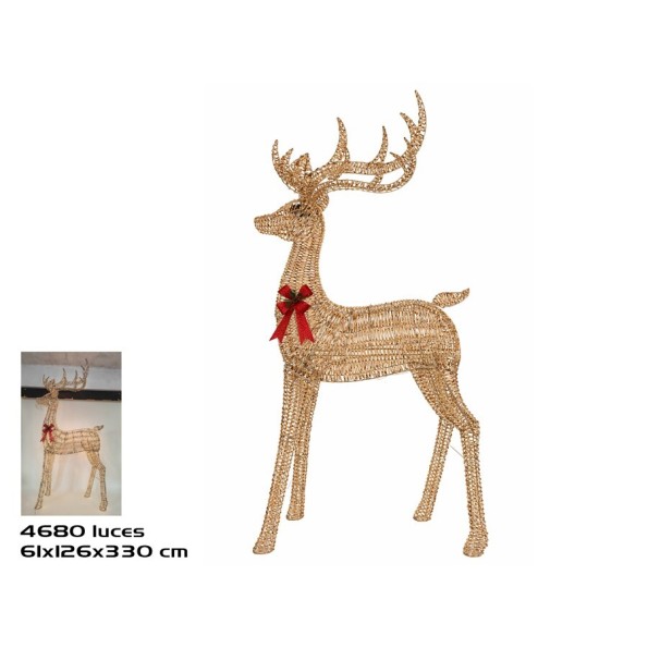 RENO EXT. 4680L 155X61X330CM DORADO