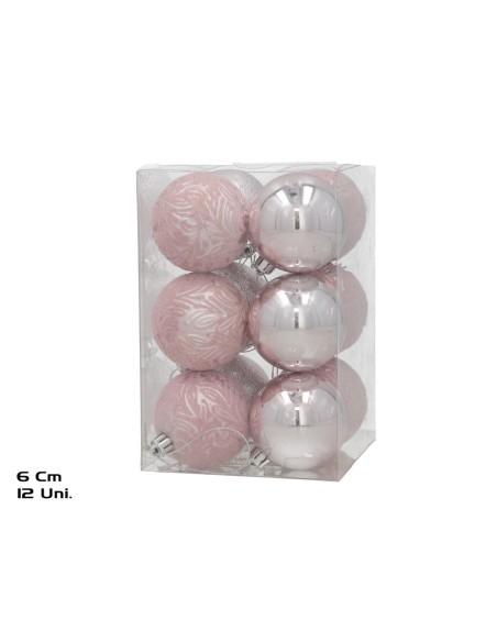 BOLA NAV X12 6CM ROSA