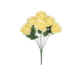 RAMO ROSAS SATIN  X 6-43 CM (AM)