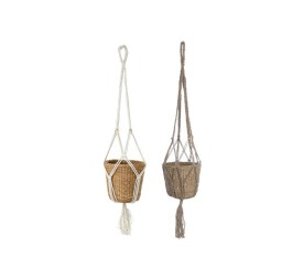 MACETERO SEAGRASS MACRAME 22X22X120 22X18 2 SURT.