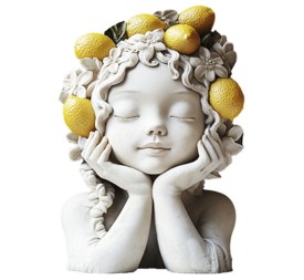 MACETERO MAGNESIA 27X25X40 CHICA LIMONES